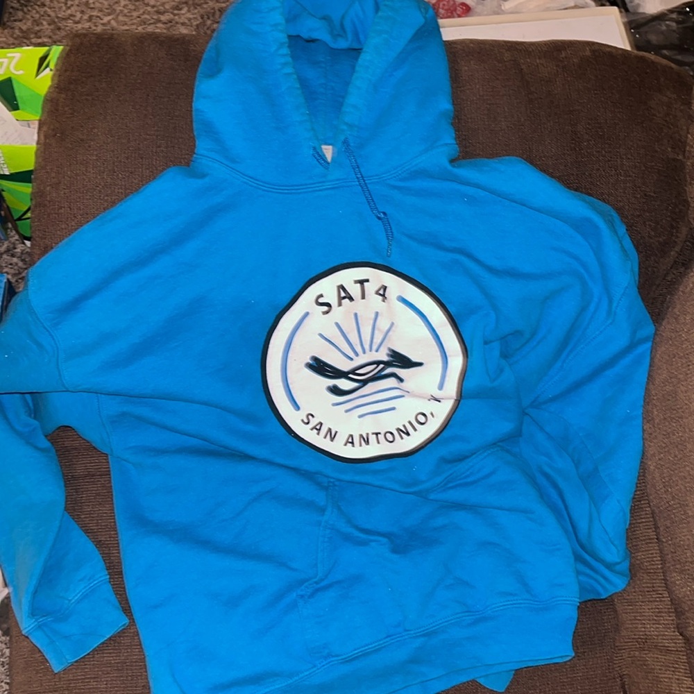 A sweat jacket I got from Amazon SAT4 building.